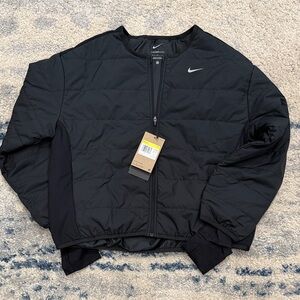 Nike Therma Fit Black Quilted Jacket